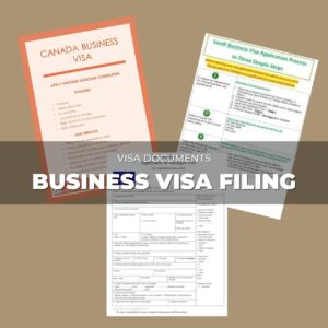 Business Visa Filing