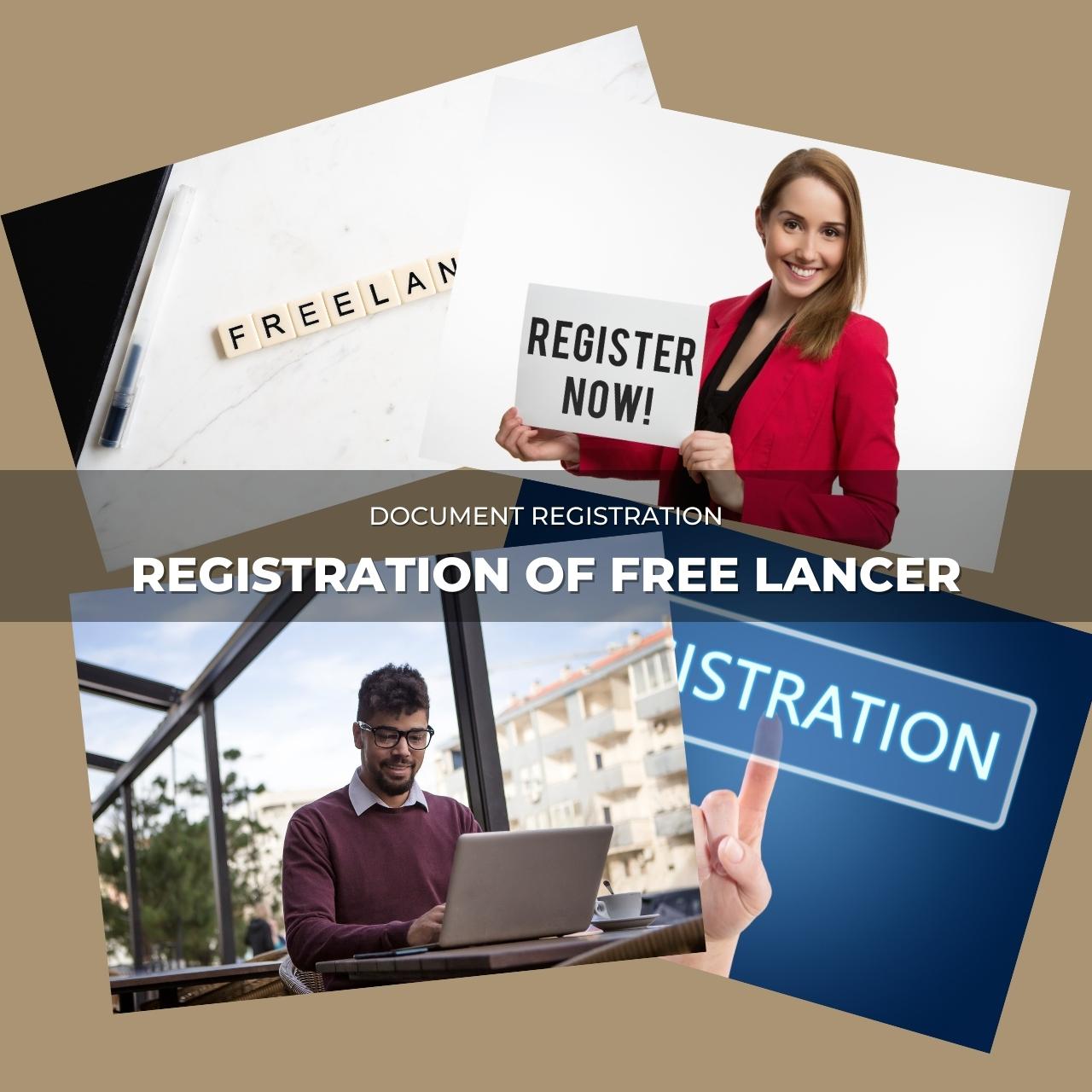 Registration of Free Lancer