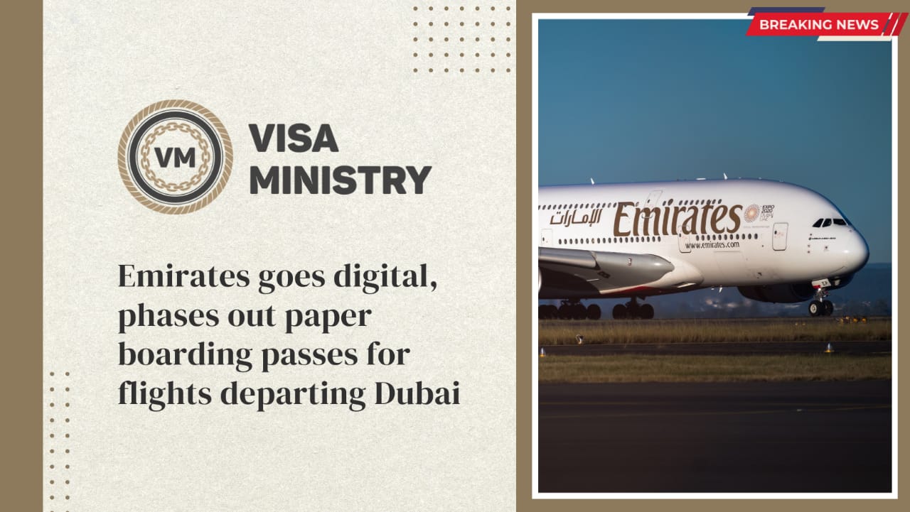 Emirates goes digital, phases out paper boarding passes for flights departing Dubai