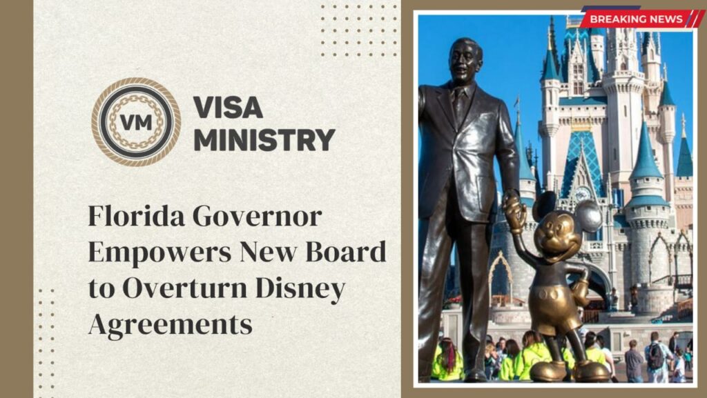 Florida Governor Empowers New Board to Overturn Disney Agreements