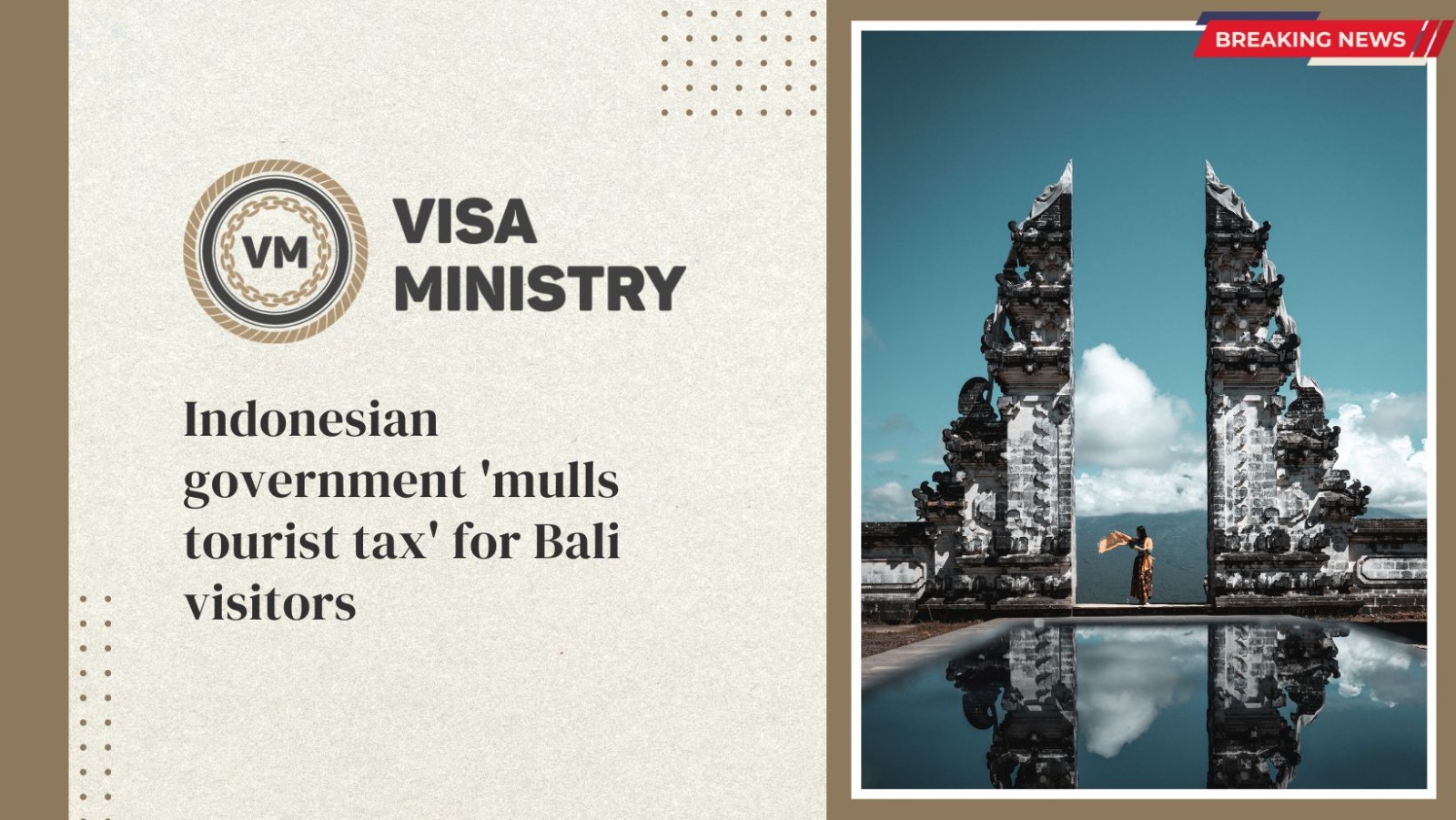 Indonesian government ‘mulls tourist tax’ for Bali visitors