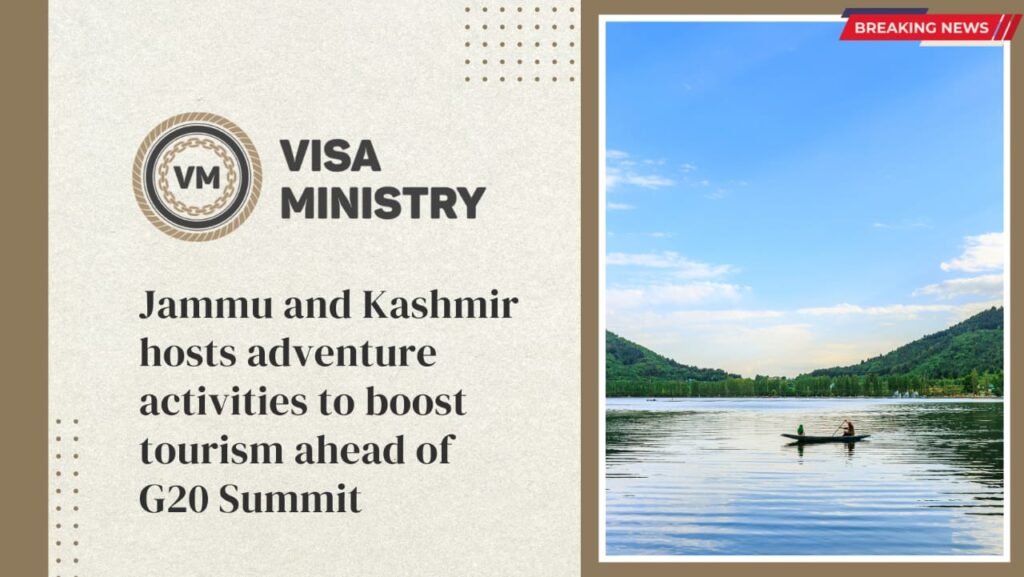 Jammu and Kashmir hosts adventure activities to boost tourism ahead of G20 Summit