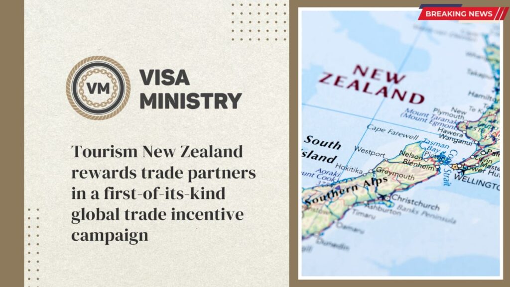 Tourism New Zealand rewards trade partners in a first-of-its-kind global trade incentive campaign