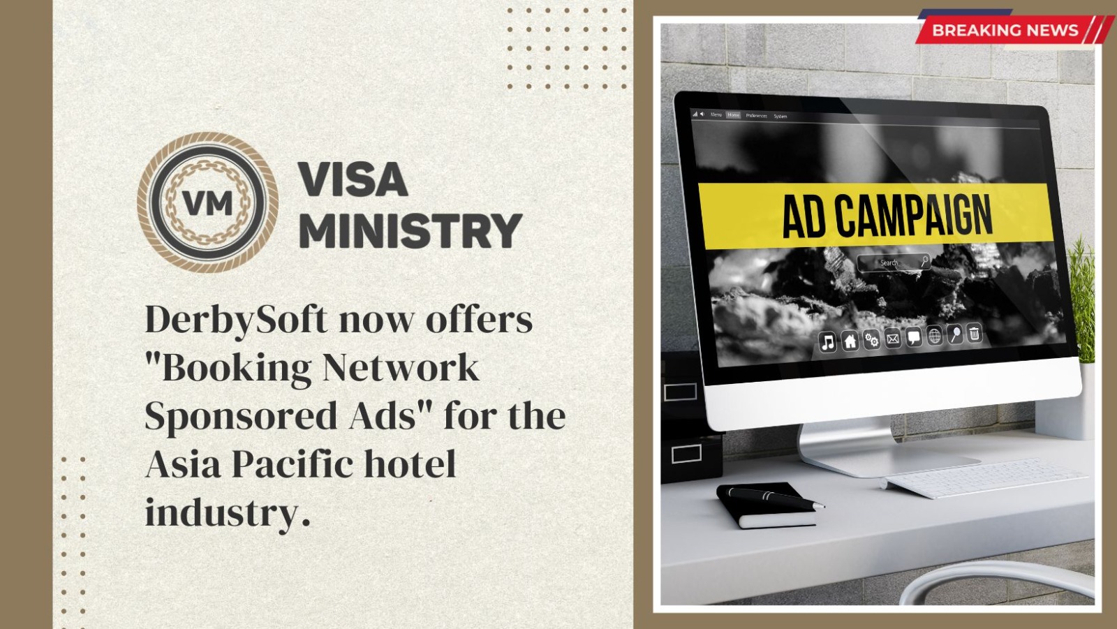 DerbySoft now offers “Booking Network Sponsored Ads” for the Asia Pacific hotel industry