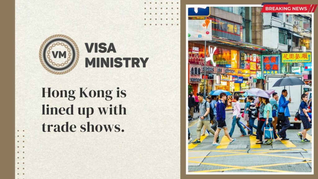 Hong Kong is lined up with trade shows