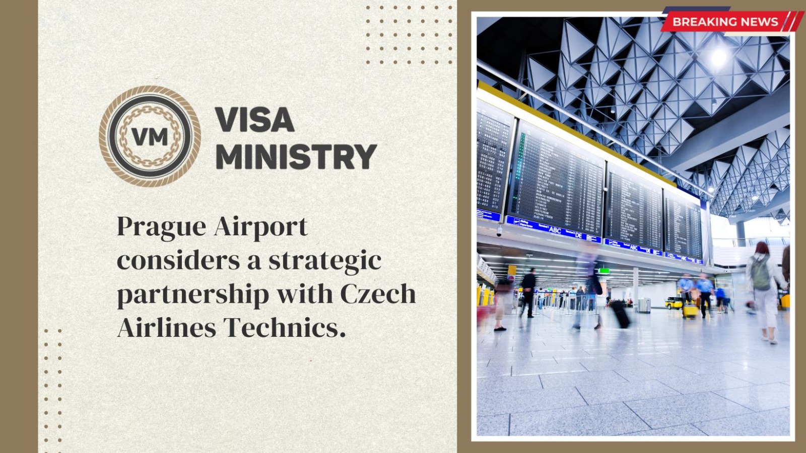 Prague Airport considers a strategic partnership with Czech Airlines Technics