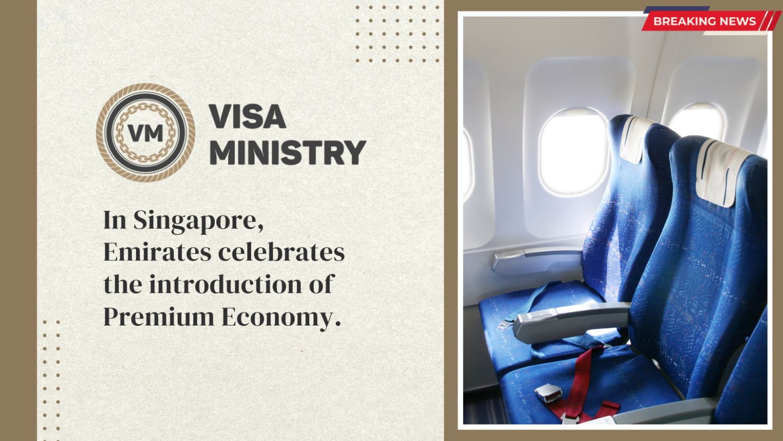 In Singapore, Emirates celebrates the introduction of Premium Economy