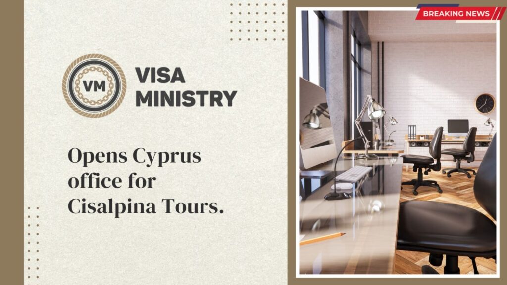 Opens Cyprus office for Cisalpina Tours.