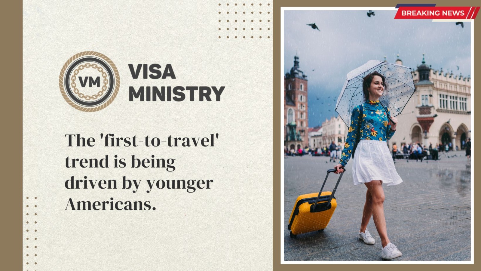 The ‘first-to-travel’ trend is being driven by younger Americans