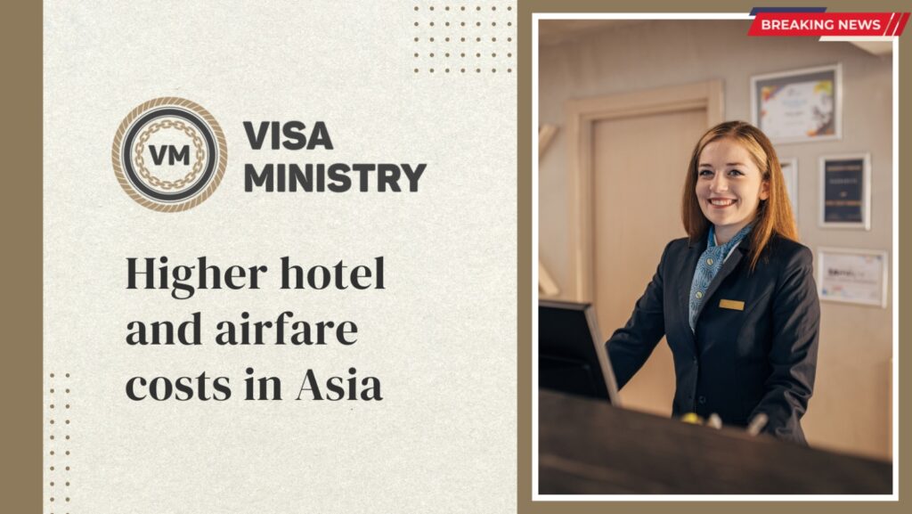 Higher hotel and airfare costs in Asia