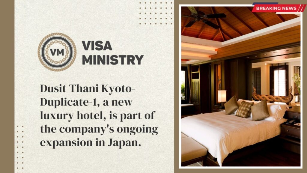 Dusit Thani Kyoto-Duplicate-1, a new luxury hotel, is part of the company's ongoing expansion in Japan.