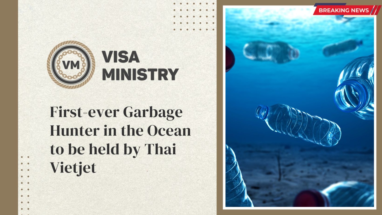 First-ever Garbage Hunter in the Ocean to be held by Thai Vietjet