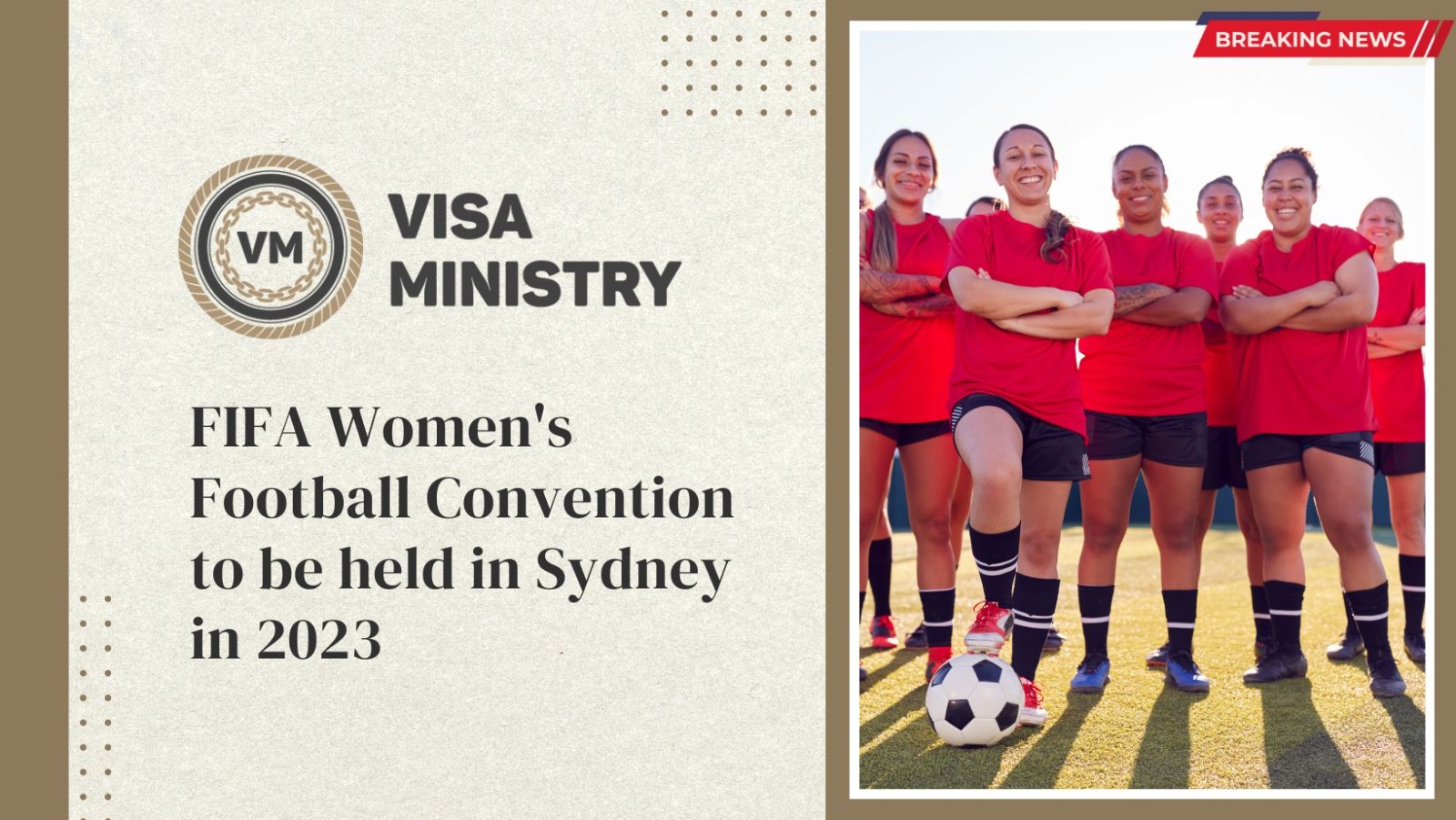 FIFA Women’s Football Convention to be held in Sydney in 2023