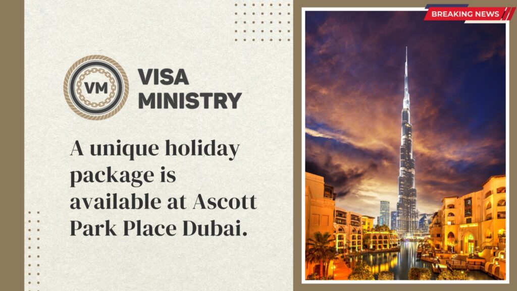 A unique holiday package is available at Ascott Park Place Dubai. 