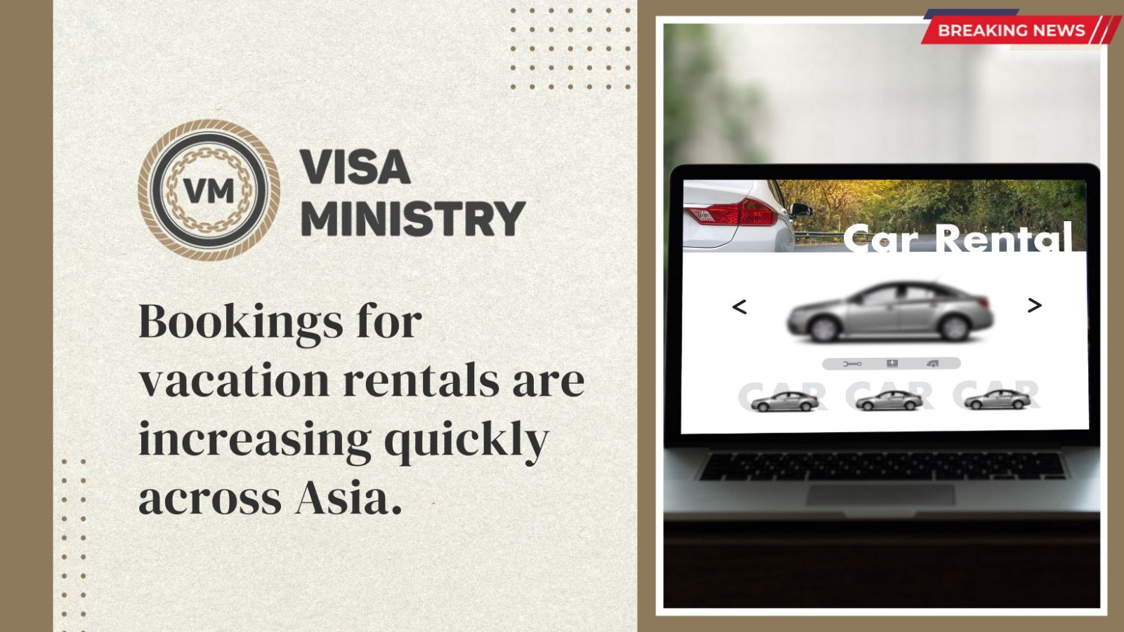 Bookings for vacation rentals are increasing quickly across Asia.