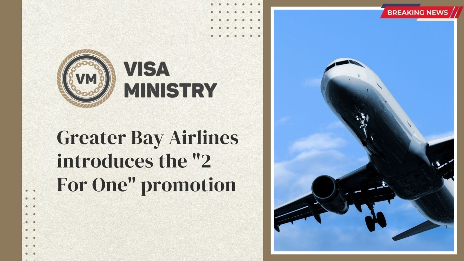 Greater Bay Airlines introduces the “2 For One” promotion