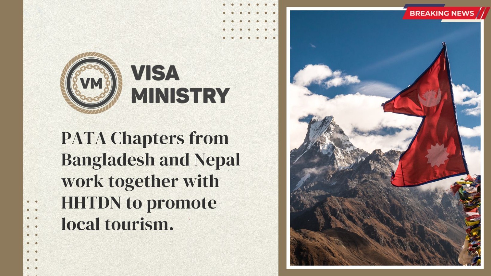 PATA Chapters from Bangladesh and Nepal work together with HHTDN to promote local tourism.