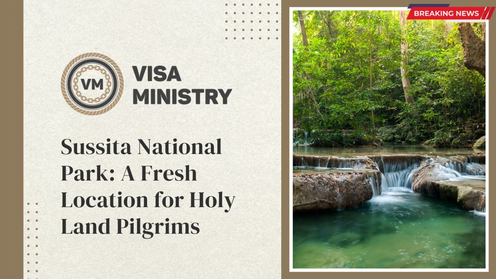 Sussita National Park: A Fresh Location for Holy Land Pilgrims