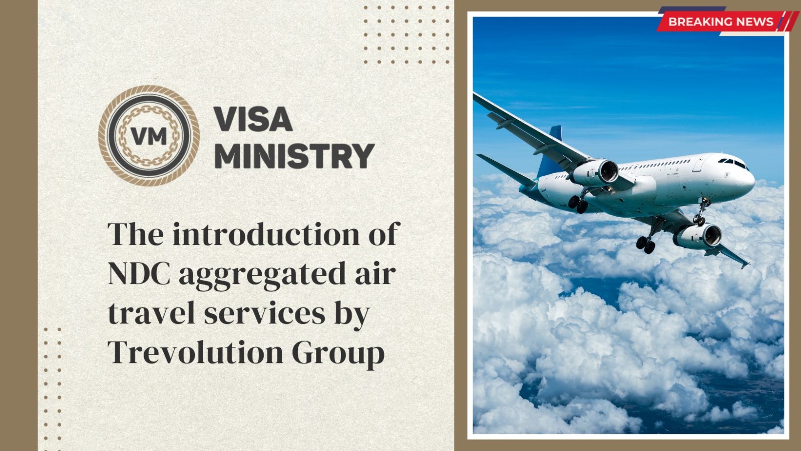 The introduction of NDC aggregated air travel services by Trevolution Group