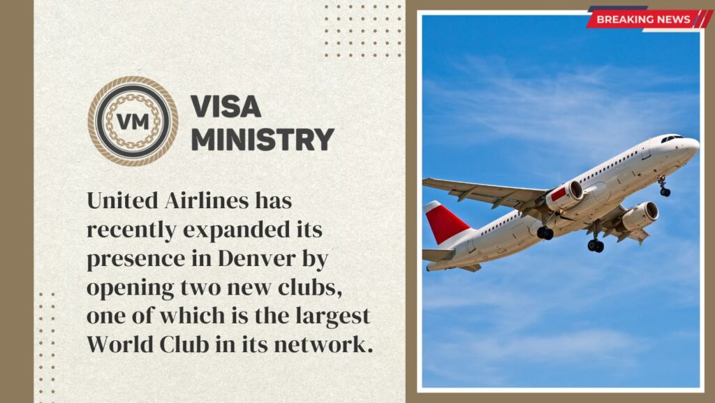 United Airlines has recently expanded its presence in Denver by opening two new clubs, one of which is the largest World Club in its network.