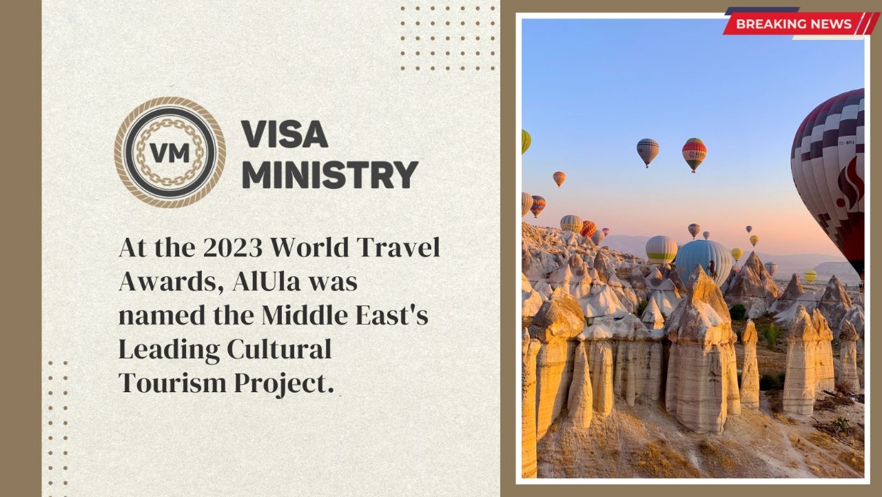 At the 2023 World Travel Awards, AlUla was named the Middle East’s Leading Cultural Tourism Project.