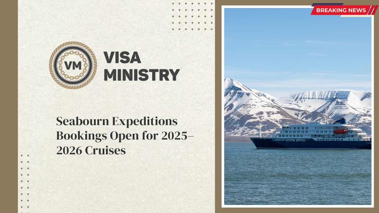 Seabourn Expeditions Bookings Open for 2025–2026 Cruises