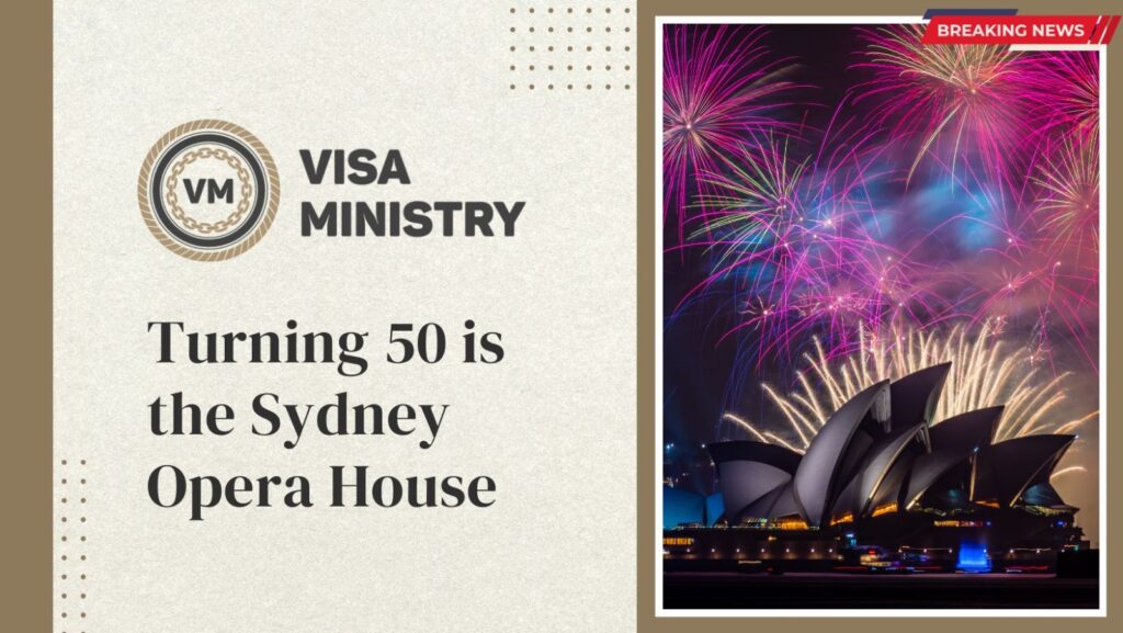 Turning 50 is the Sydney Opera House