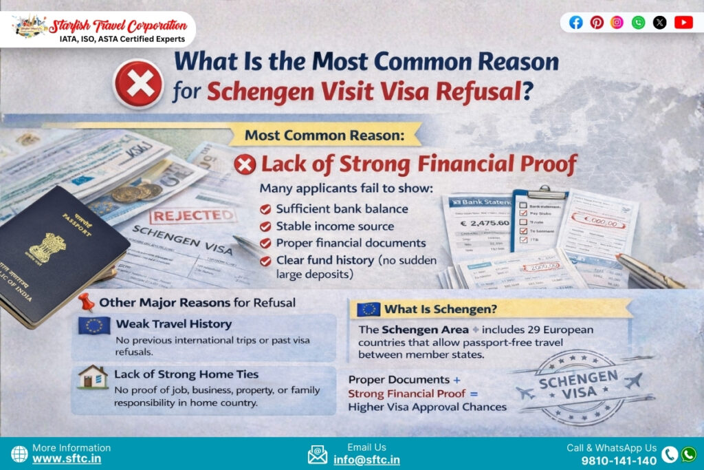 Schengen visit visa refusal